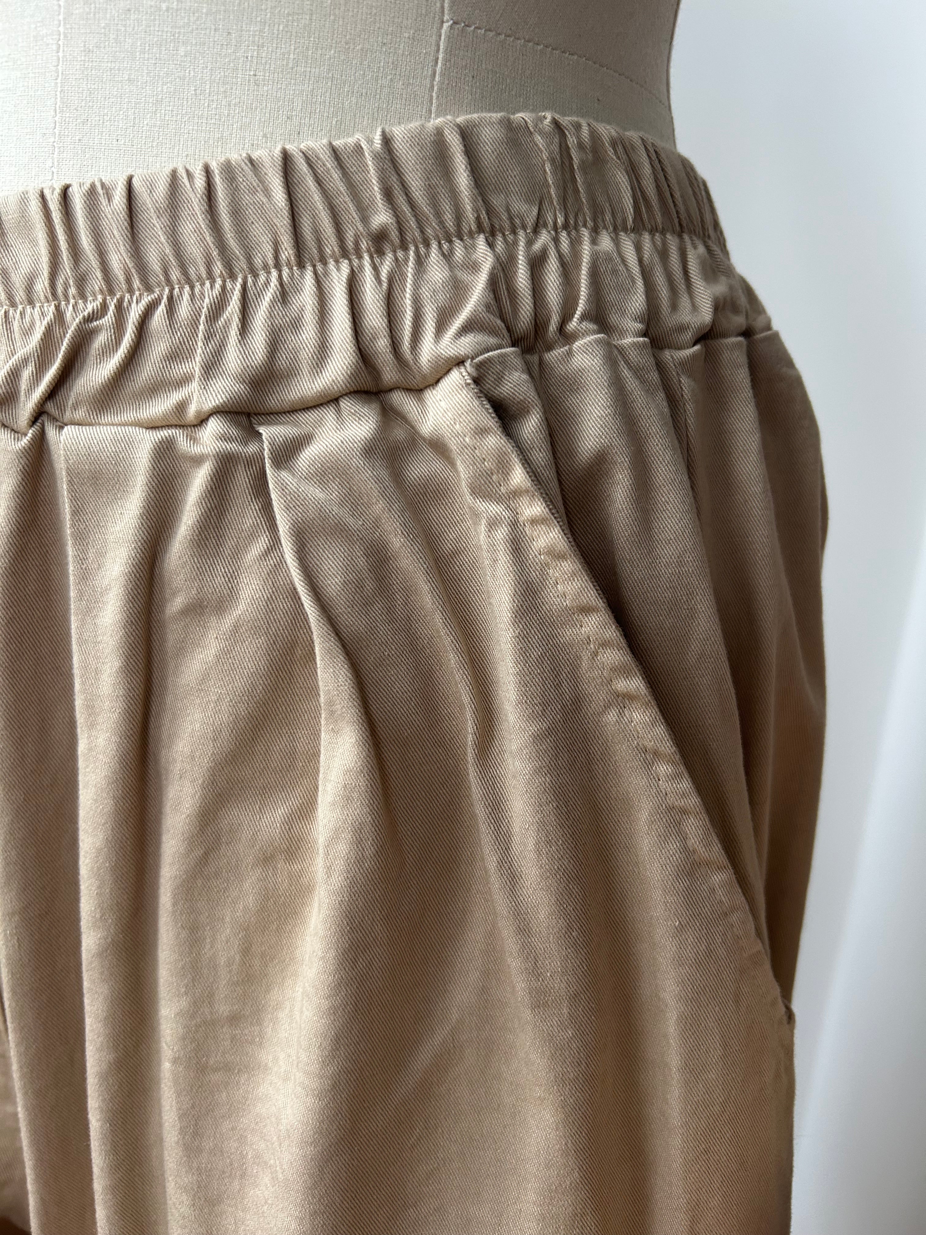 Culotte Palazzo-Hose - beige