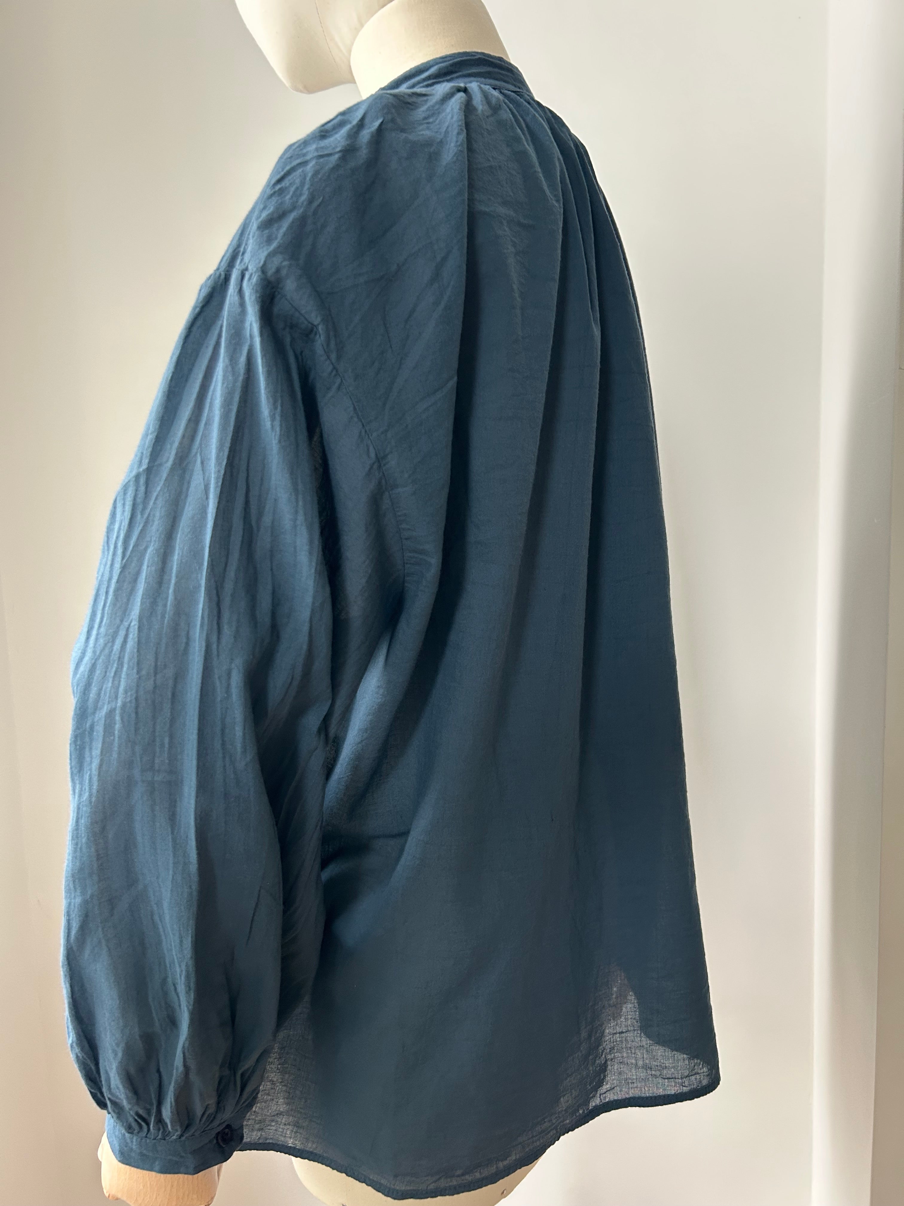 Sommerbluse - navy