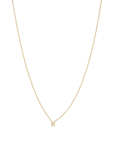 Halskette Note - gold versch. Buchstaben