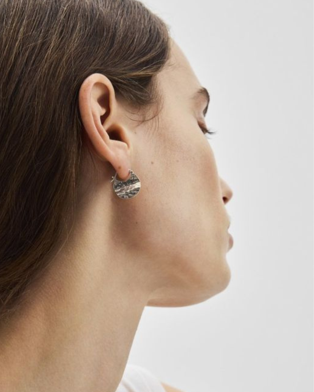 Small Halo Ohrringe – gold