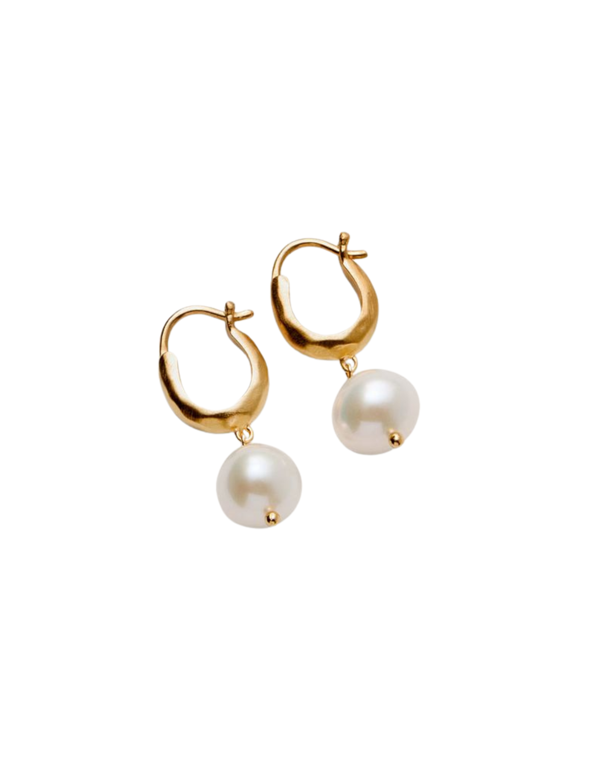 Pearl Blossom Ohrringe – gold