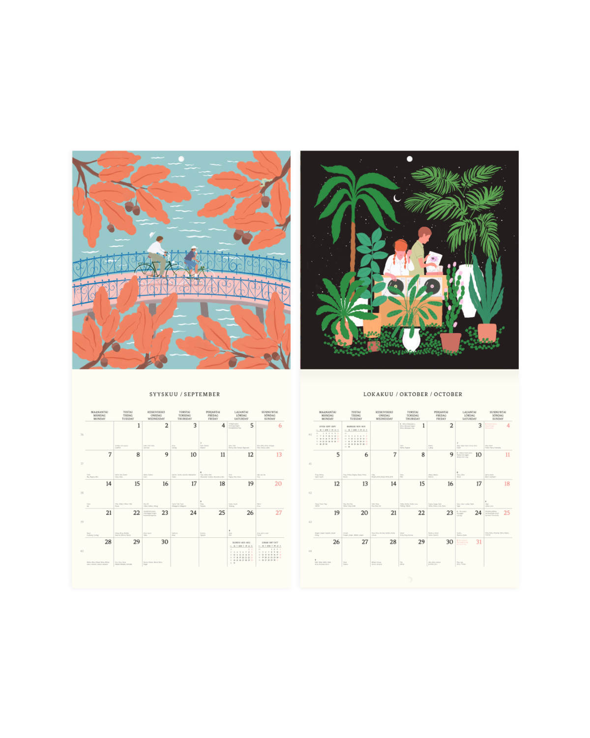 Wandkalender 2027