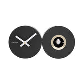 Wanduhr Duo Kuckuck - Schwarz