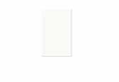 Notizblock Everyday List - Rosa Rot Gestreift