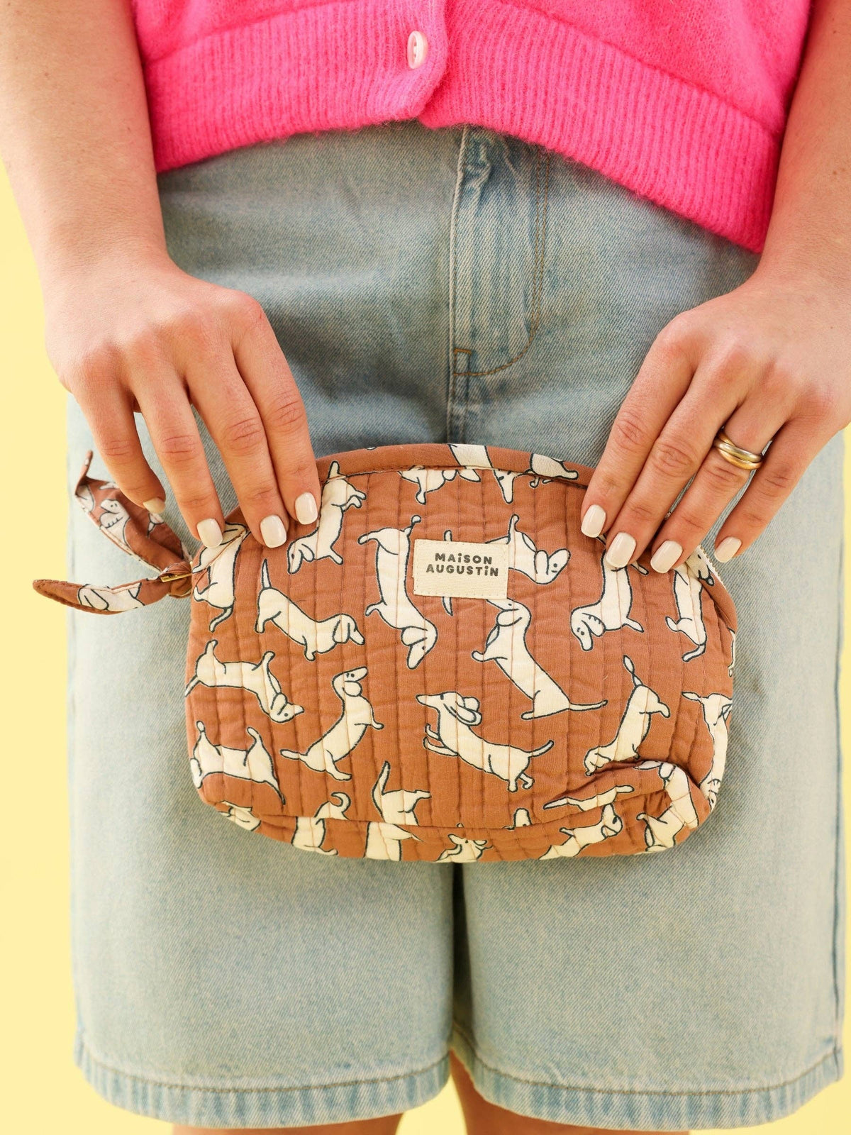 Tasche Dackel - Braun