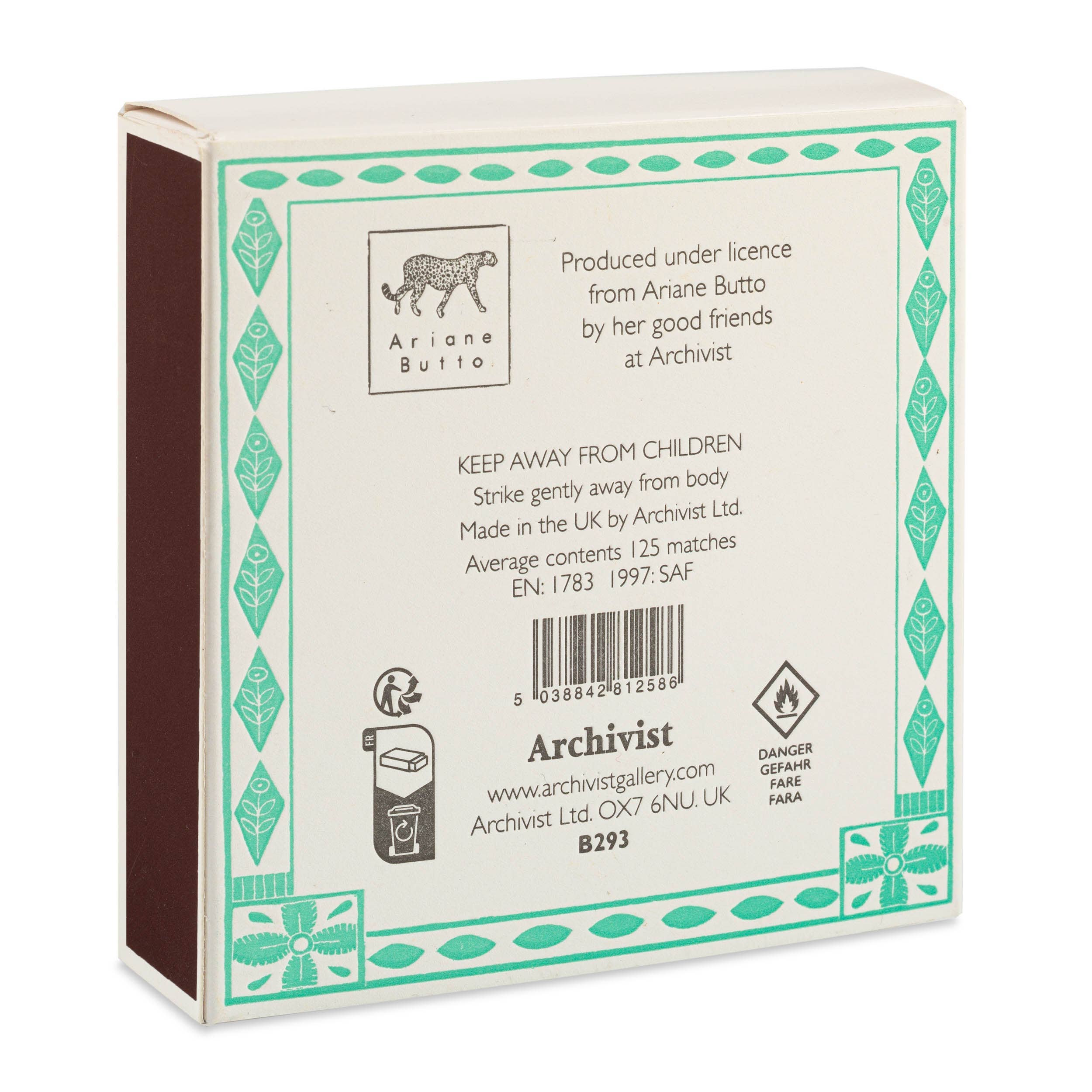 Birdy  | Quadratische Sicherheitsstreichhölzer