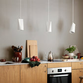 Porzellan Lampe Narrow - white
