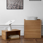 Aufbewahrungsbox aus Holz - oak