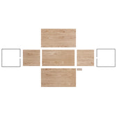 Aufbewahrungsbox aus Holz - oak