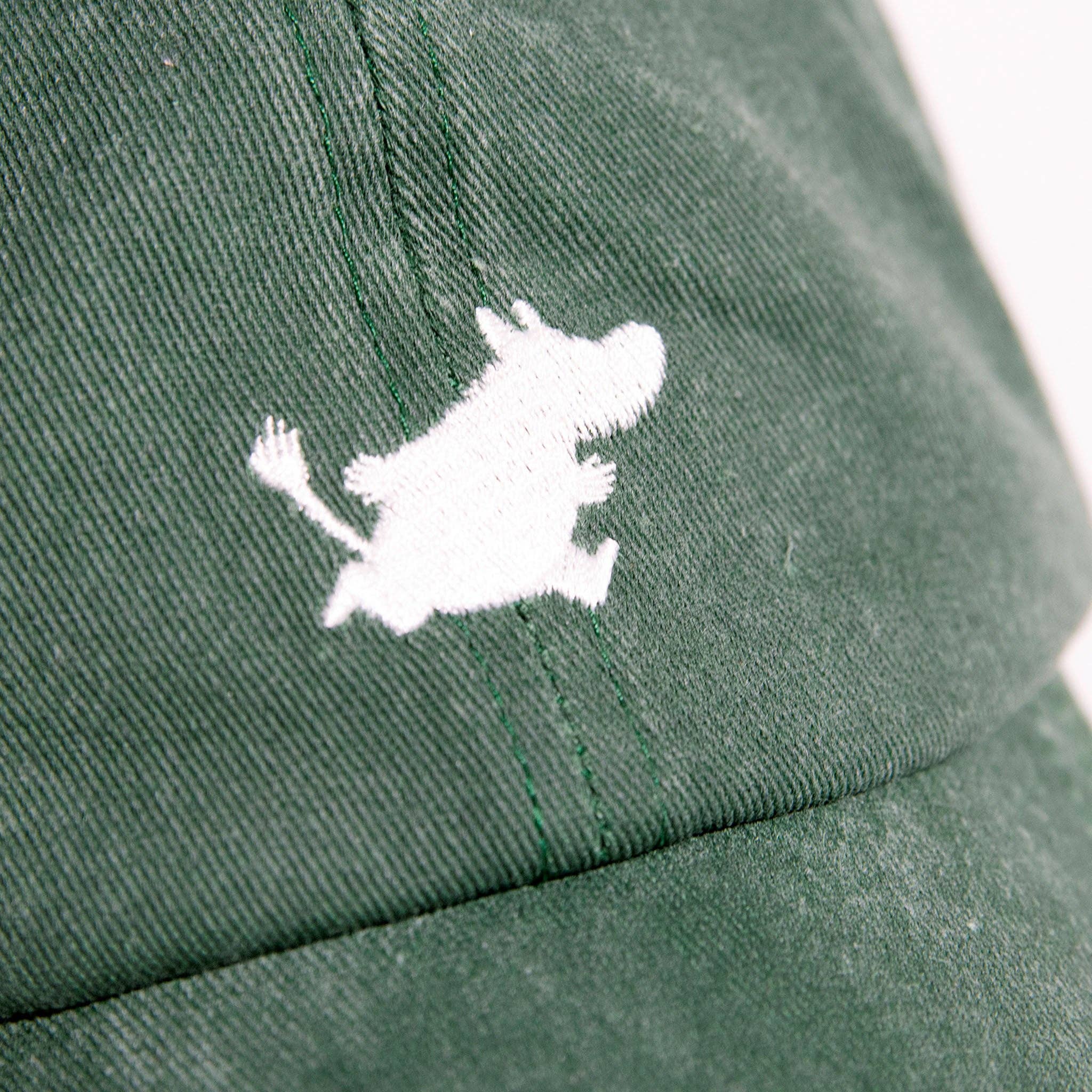 Gewaschene Denim-Cap - Moomin Classics Grün