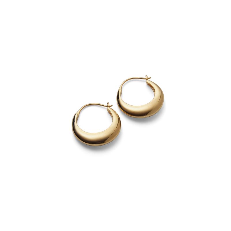 Large Atlas Ohrringe – gold
