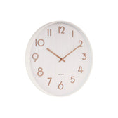 Wanduhr Pure Large - Weiß