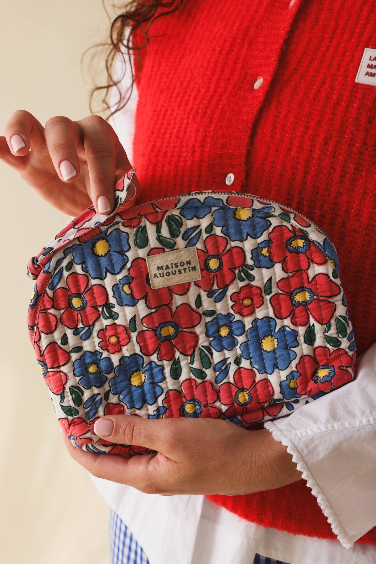 Tasche Flower - Koralle