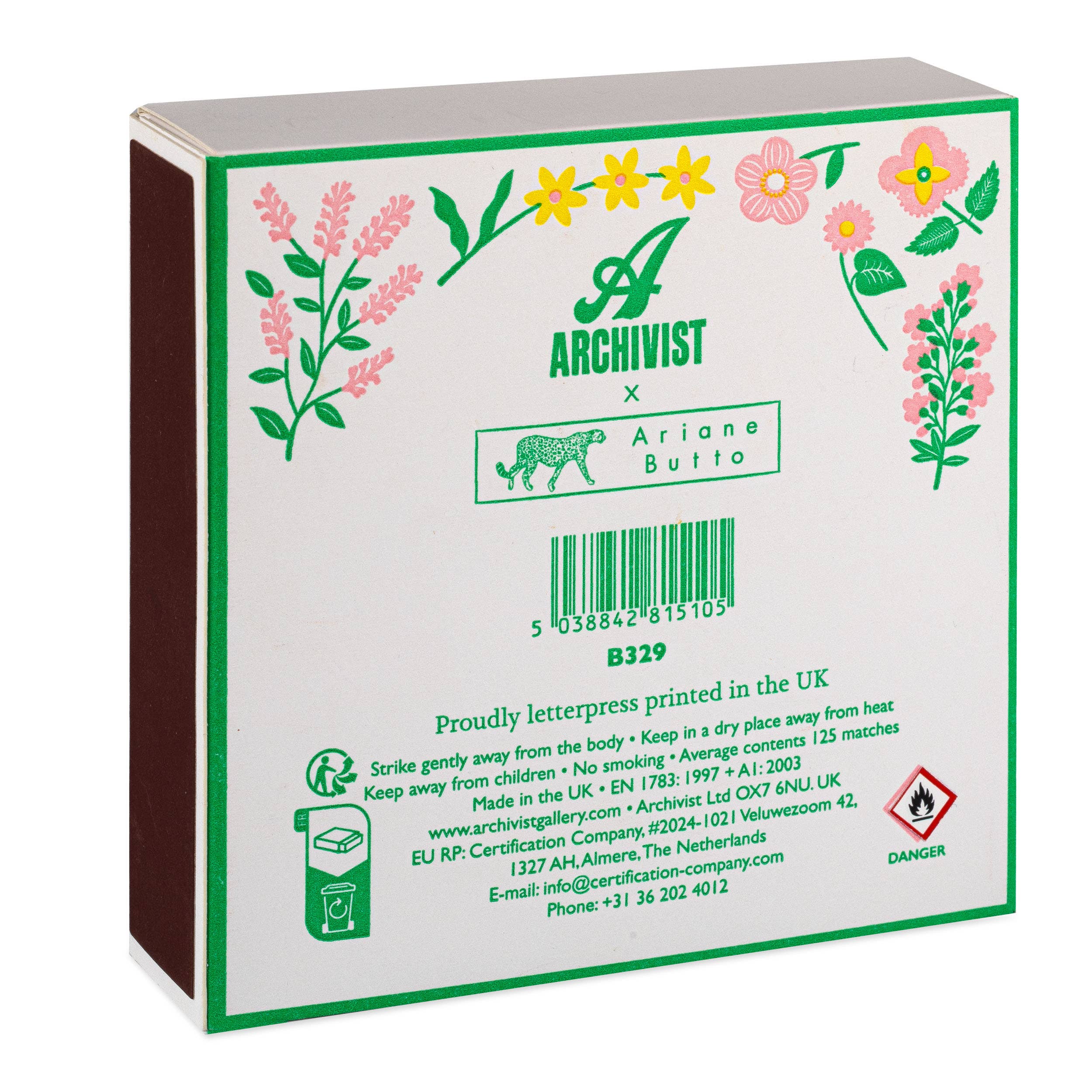 Lucky | Quadratische Sicherheitszündhölzer