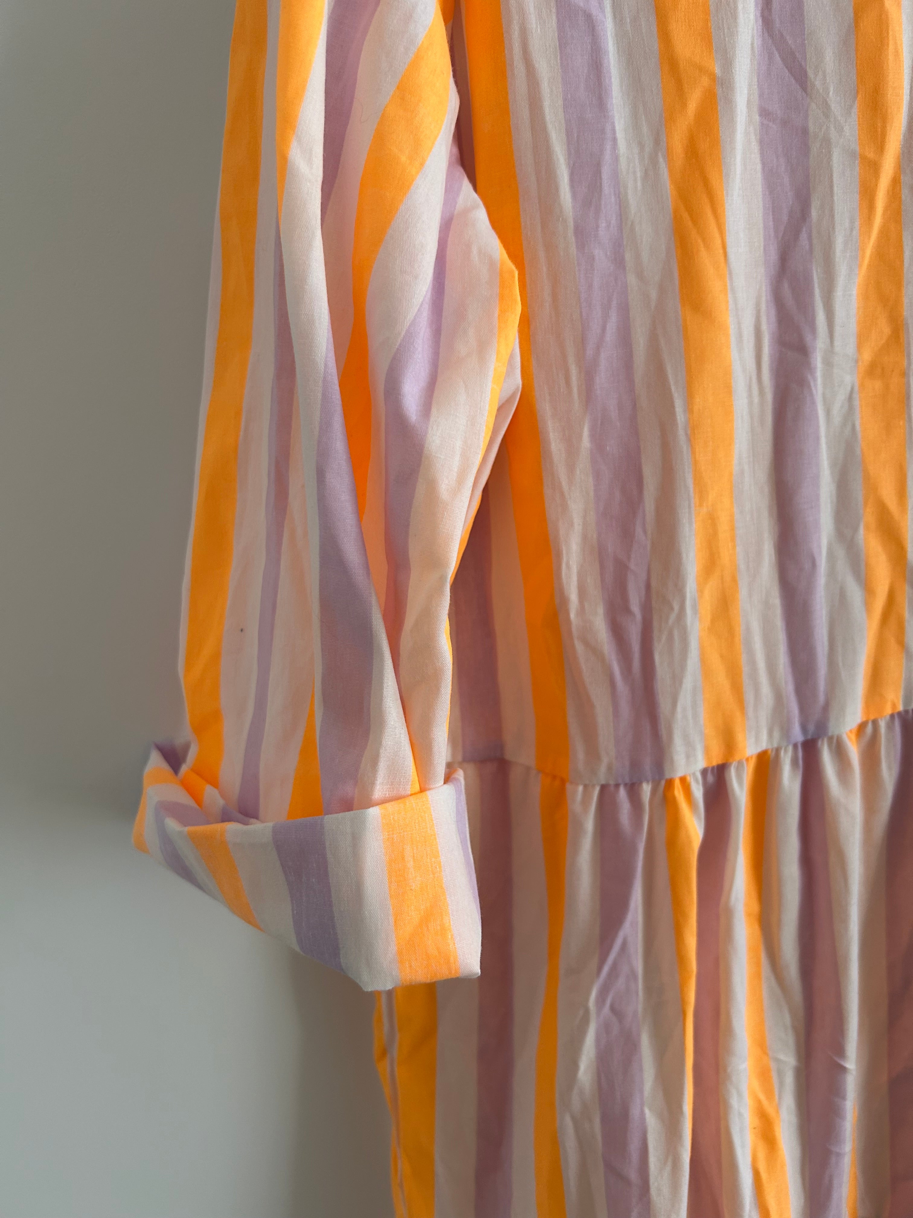 Blusenkleid - gestreift