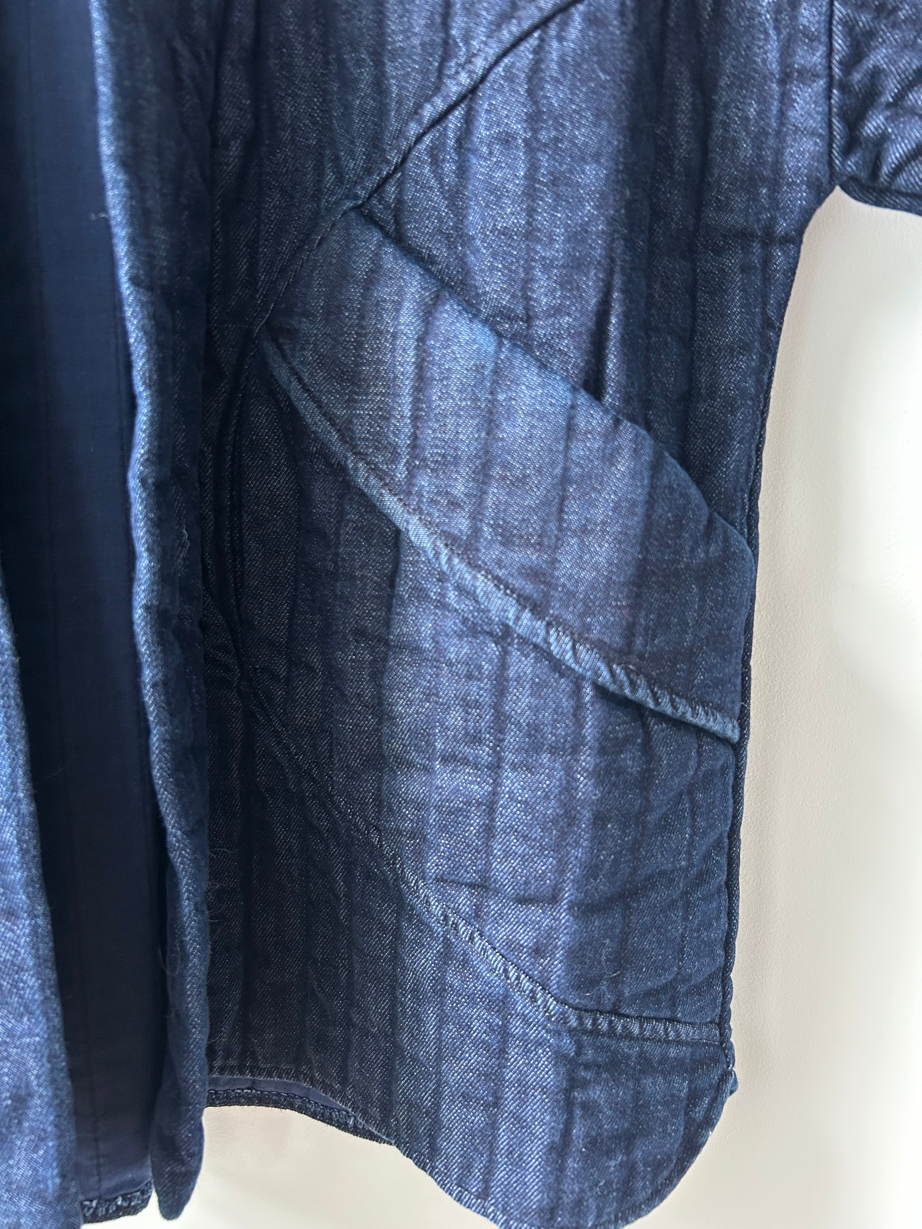 Kimono-Jacke Demin Dark