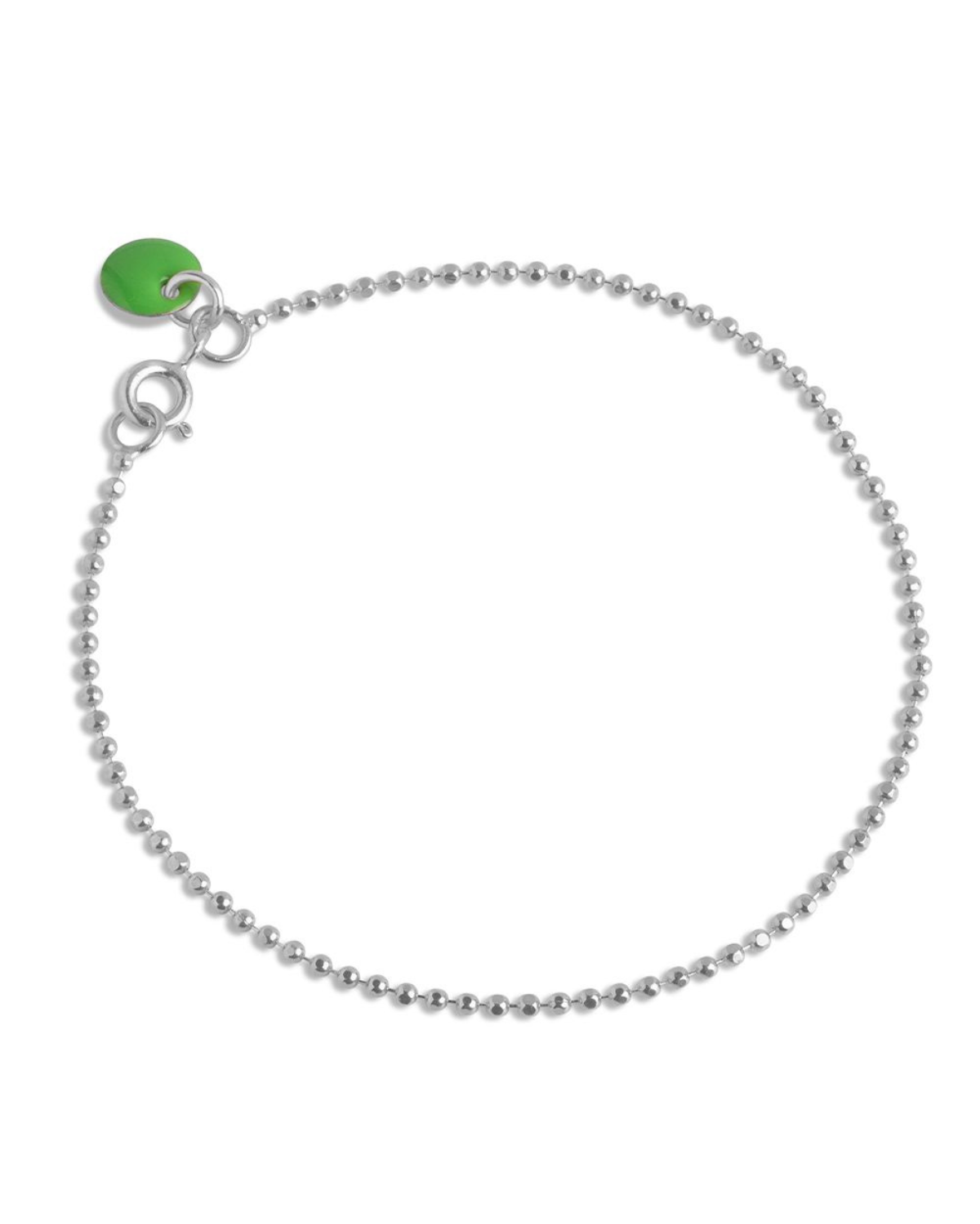Armband Ball Chain - Silber