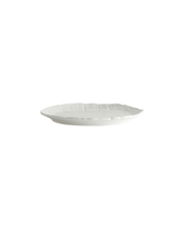 Kuchenteller PURE LEAF - Weiß (18 x 22 cm)