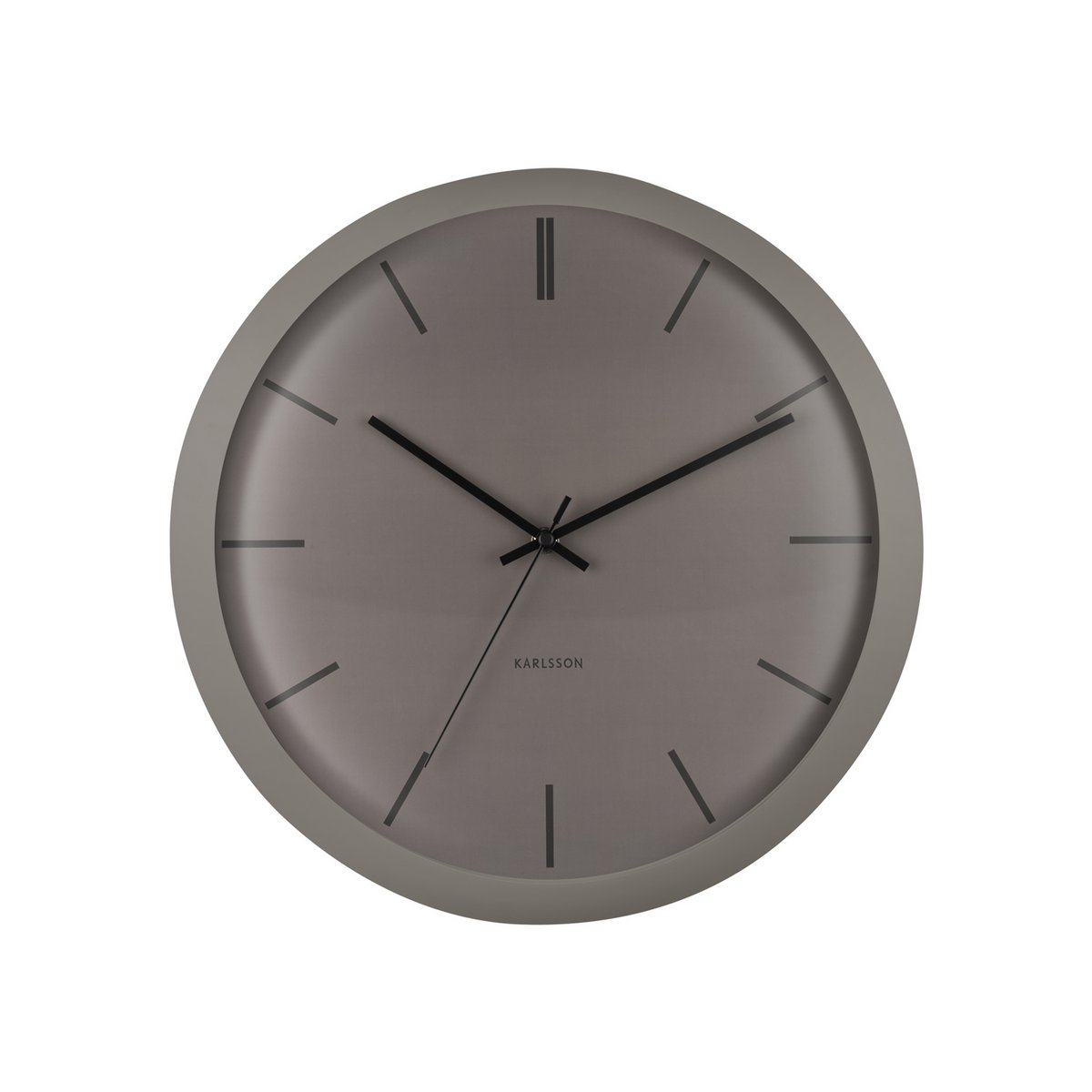 Wanduhr Nirvana Globe - Grau