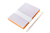 Notizblock Everyday List - Orange / Flieder