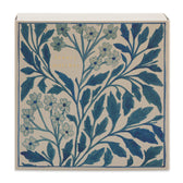 Blue Floral | Quadratische Sicherheitszünder