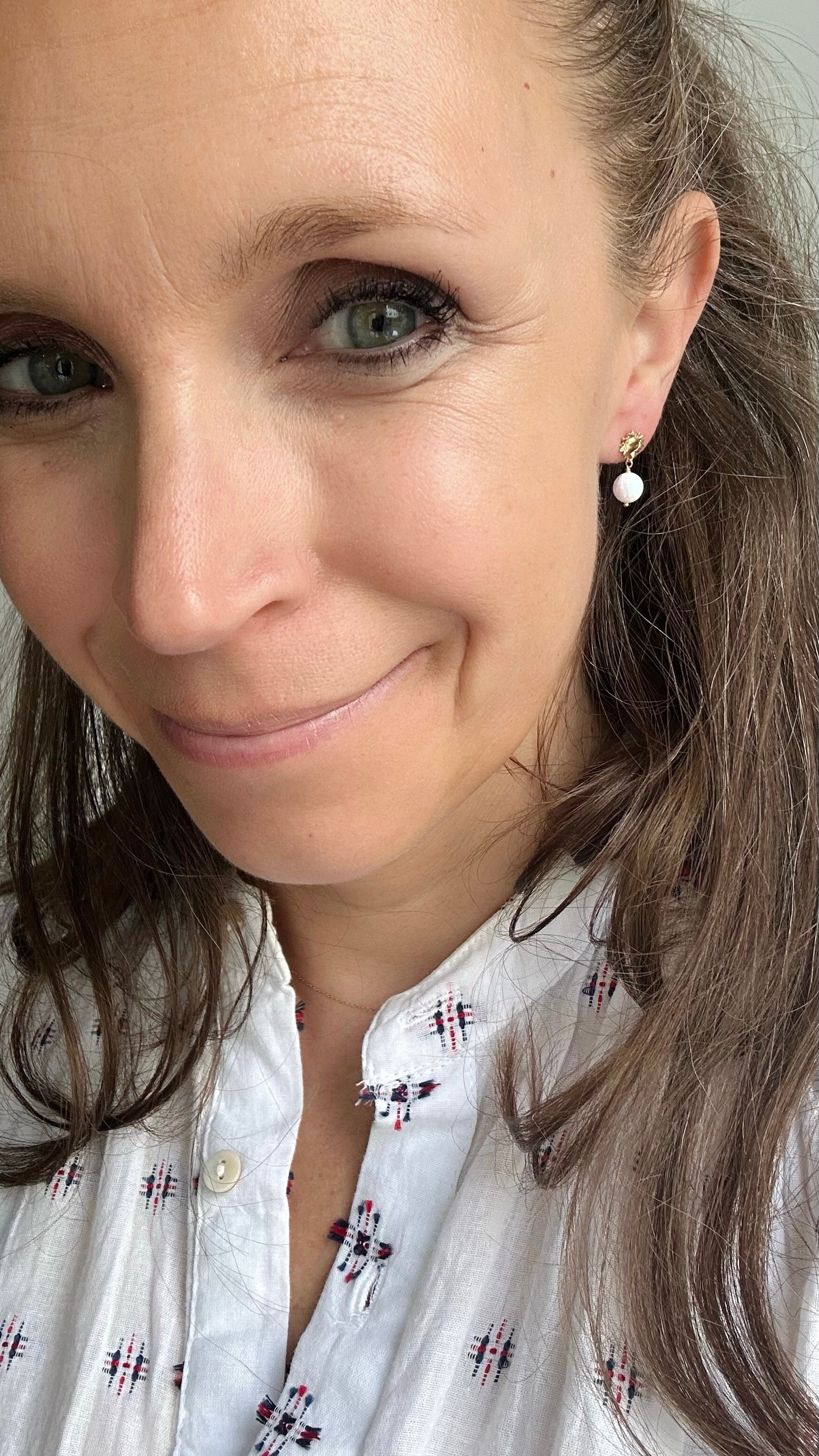 Earrings Daystar Globe