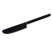 Buttermesser aus Metall - schwarz
