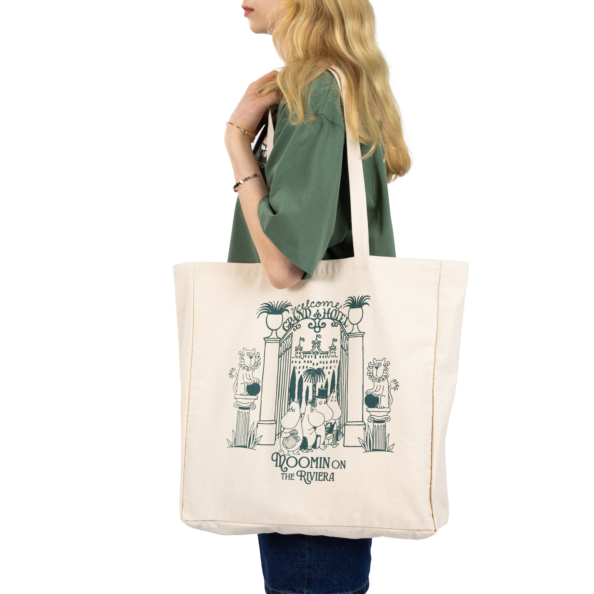 Tragetasche - Moomin Riviera Offwhite