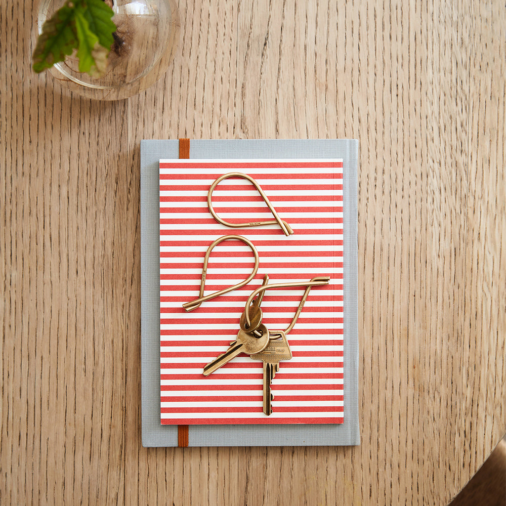 Schlüsselring - brass