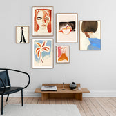 Poster - The Blue Cape - 50 x 70 cm