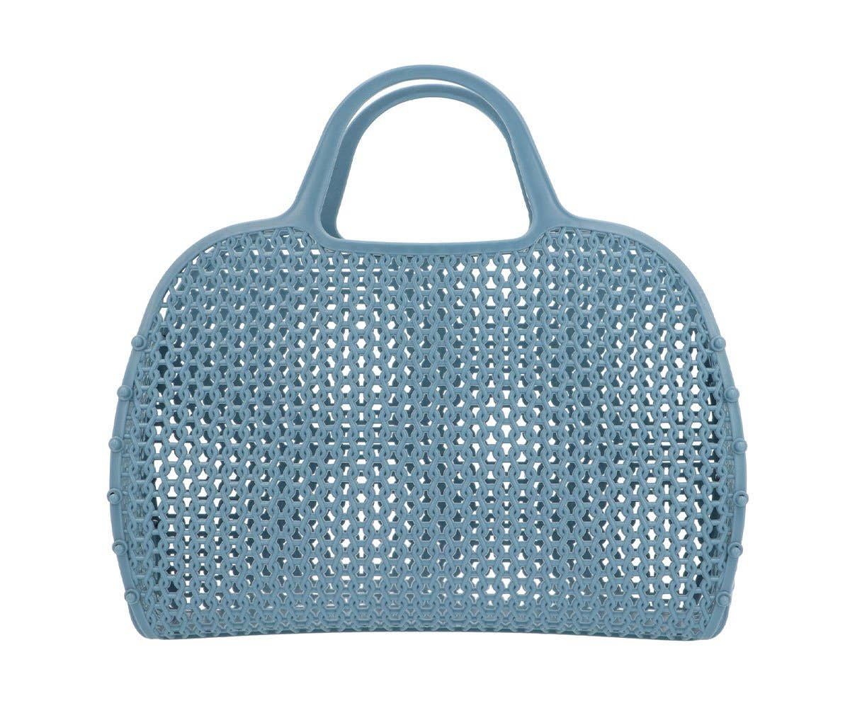 Tasche Vintage Retro - Taubenblau