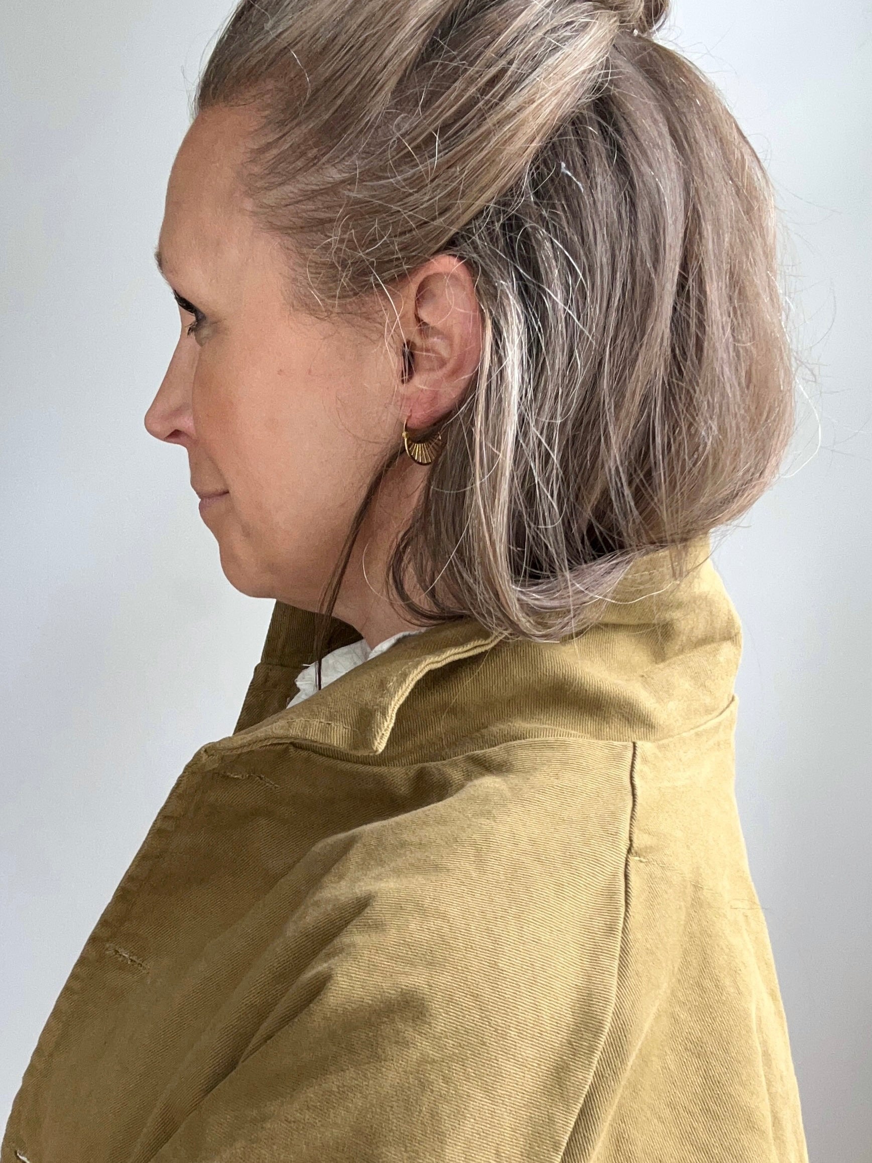 Klassische Trenchcoat-Jacke