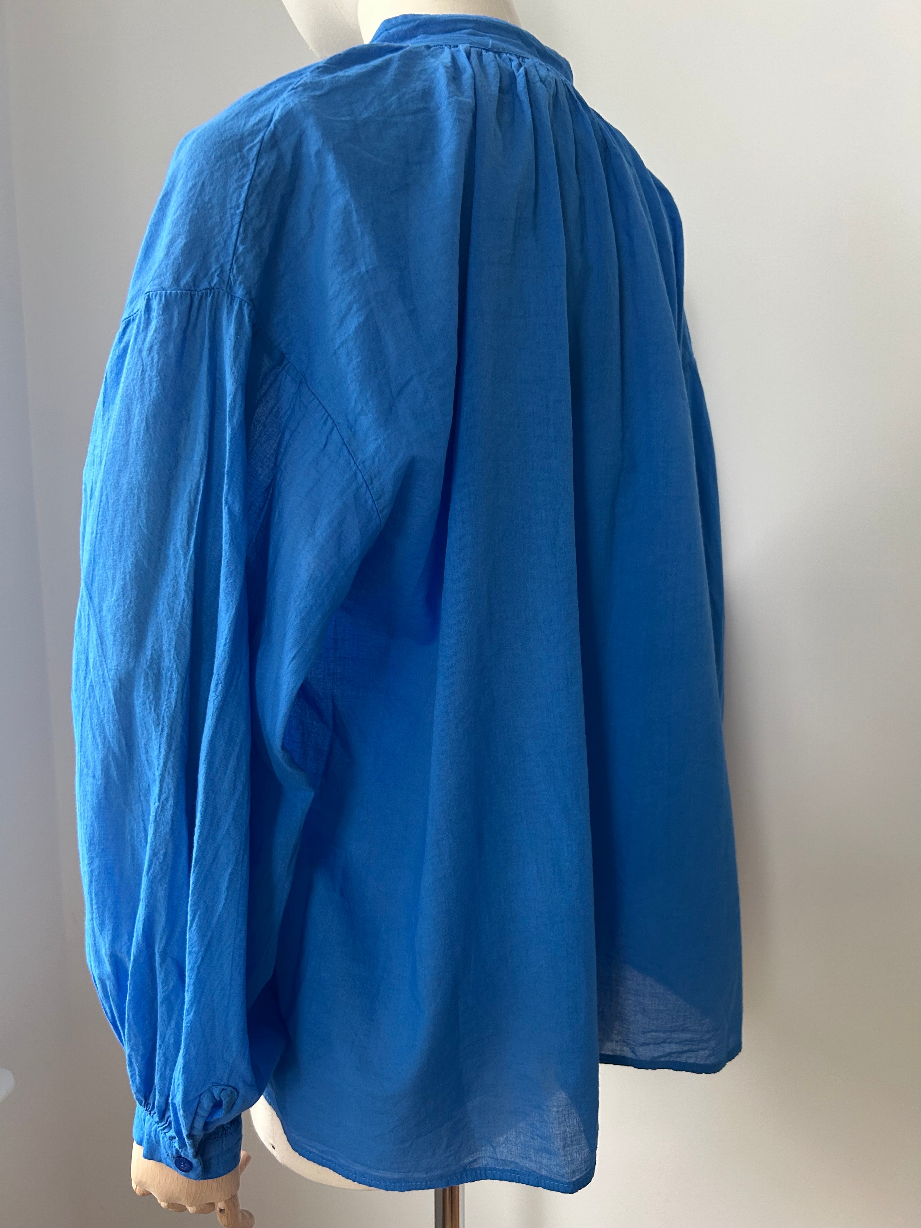 Sommerbluse - blau