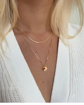 Halskette Medium Box-Chain - gold