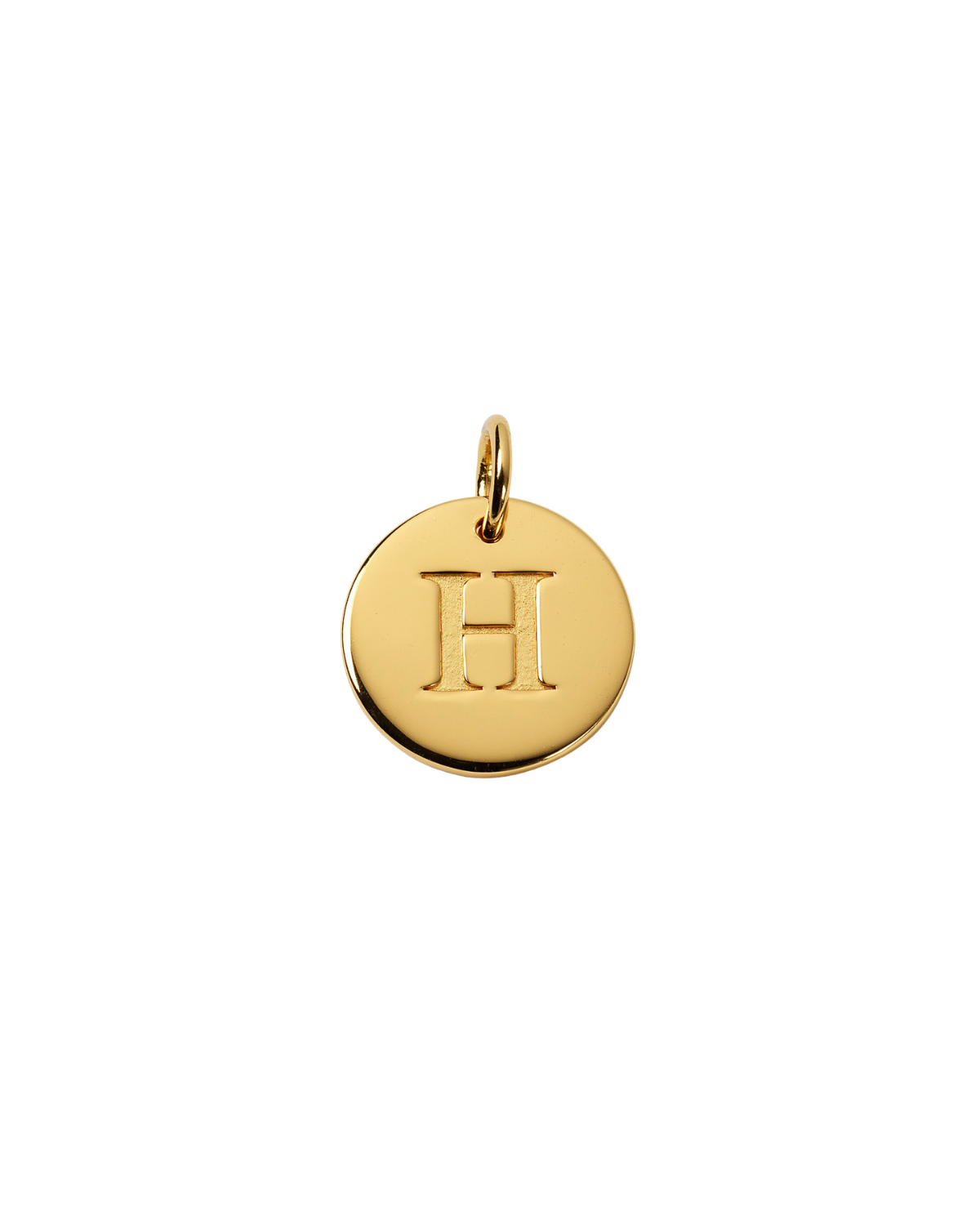 Anhänger Buchstabe (groß) - gold