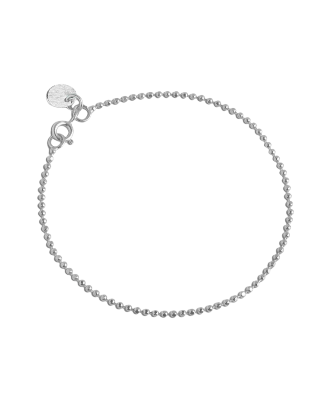 Armband Ball Chain - Silber