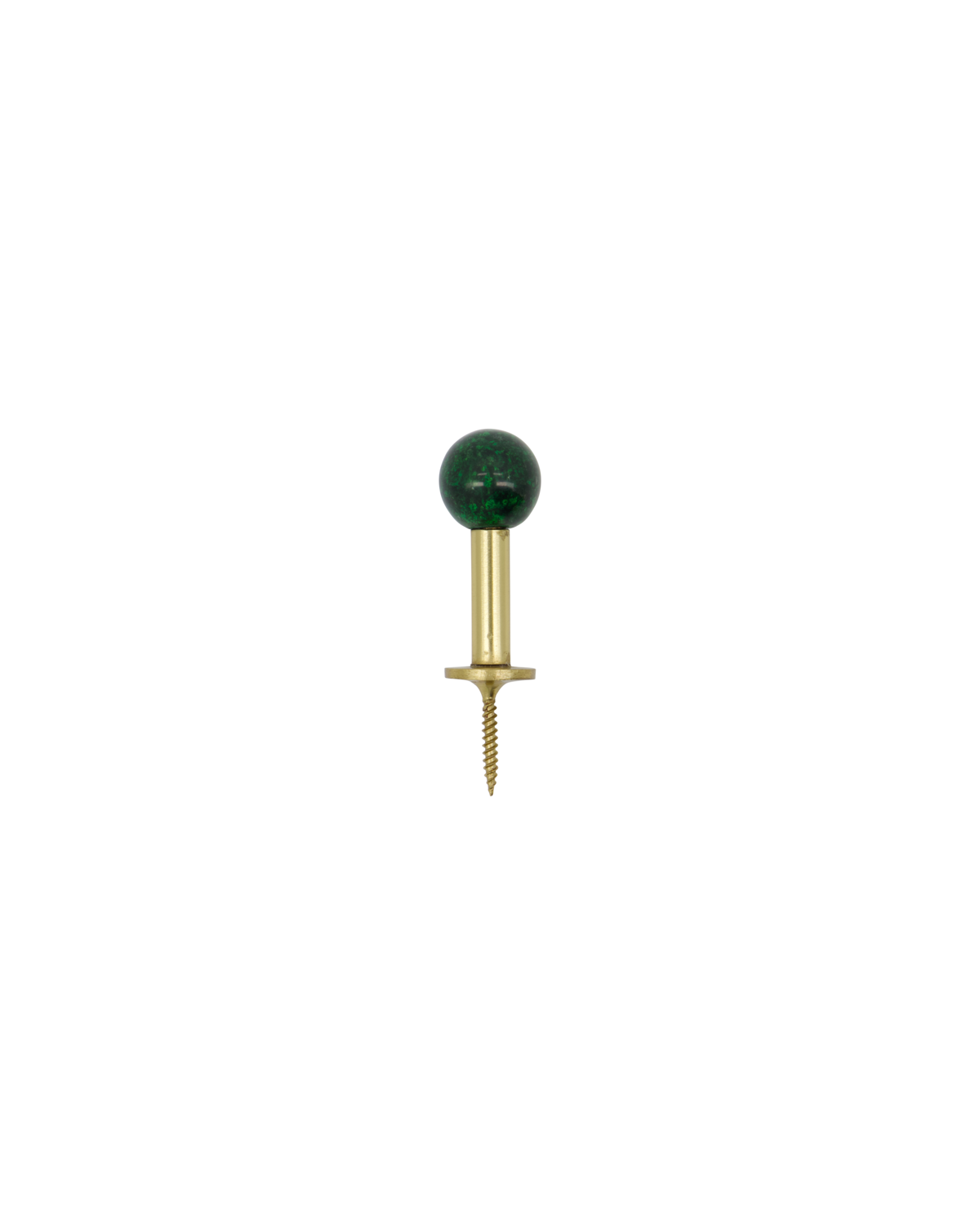 Wandhaken Ball Grün - 4cm