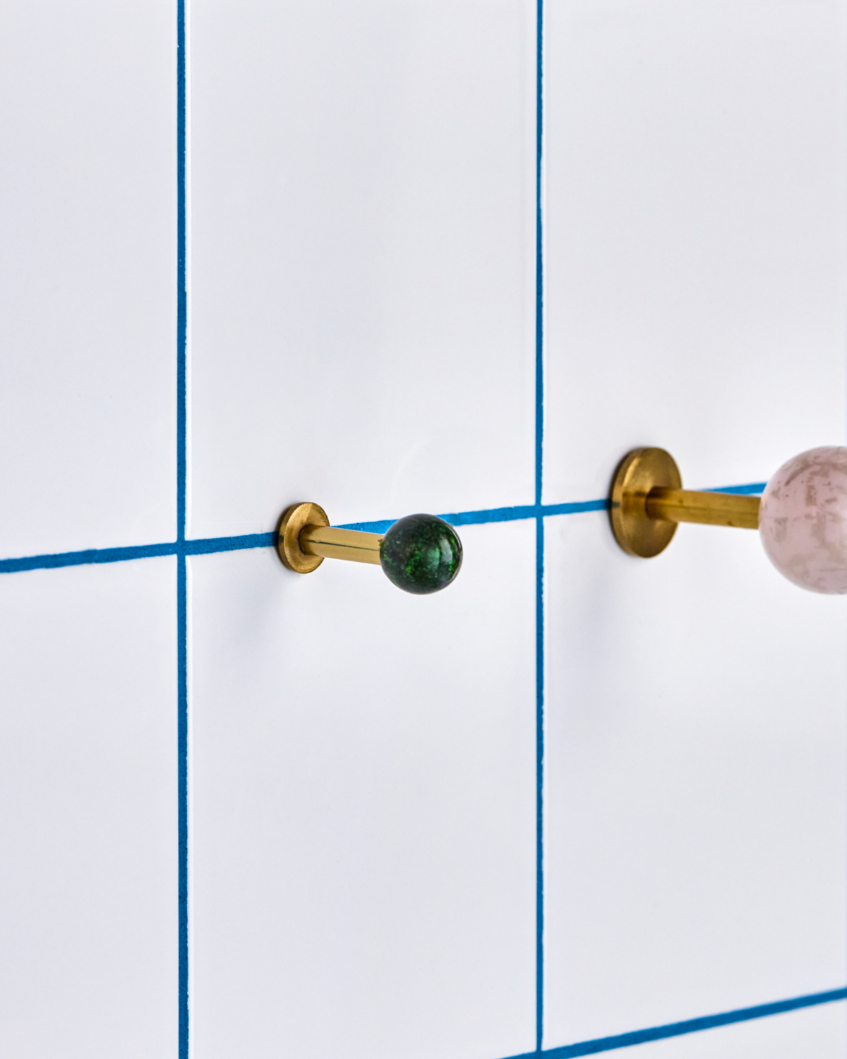 Wandhaken Ball Grün - 4cm