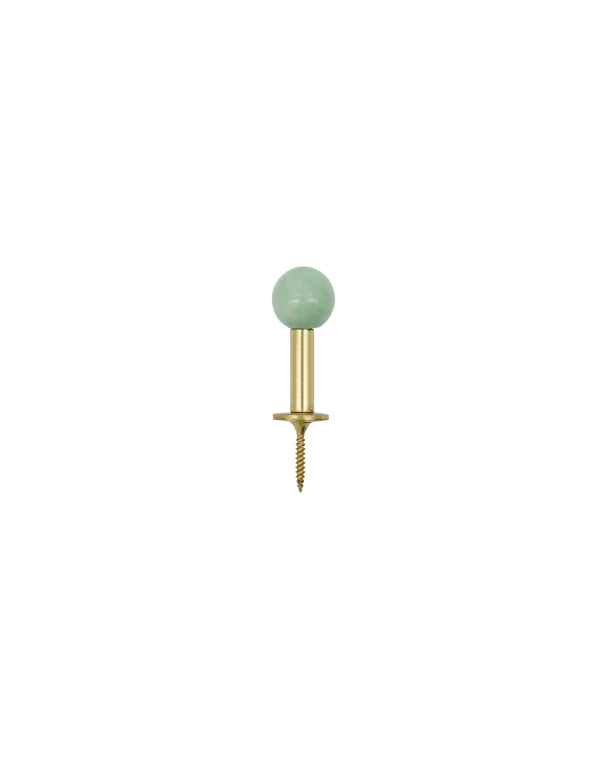 Wandhaken Ball Aqua - 4cm