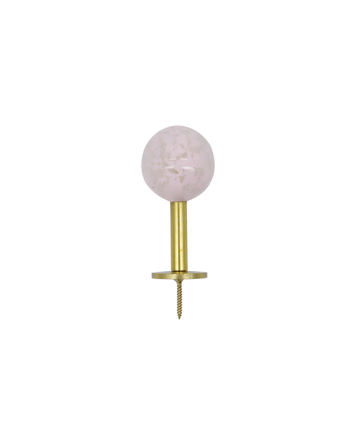 Wandhaken Ball Rosa - 8cm