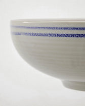 Schüssel Bistro 2er-Set - Blau / Weiß