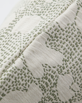 Kissenbezug Mori – Off-White / Khaki 50x50