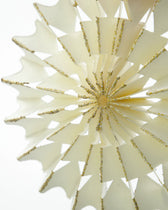 Ornamente Stelle - Off-White (6er-Set)