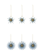 Ornamente Stari - Hellblau (6er-Set)