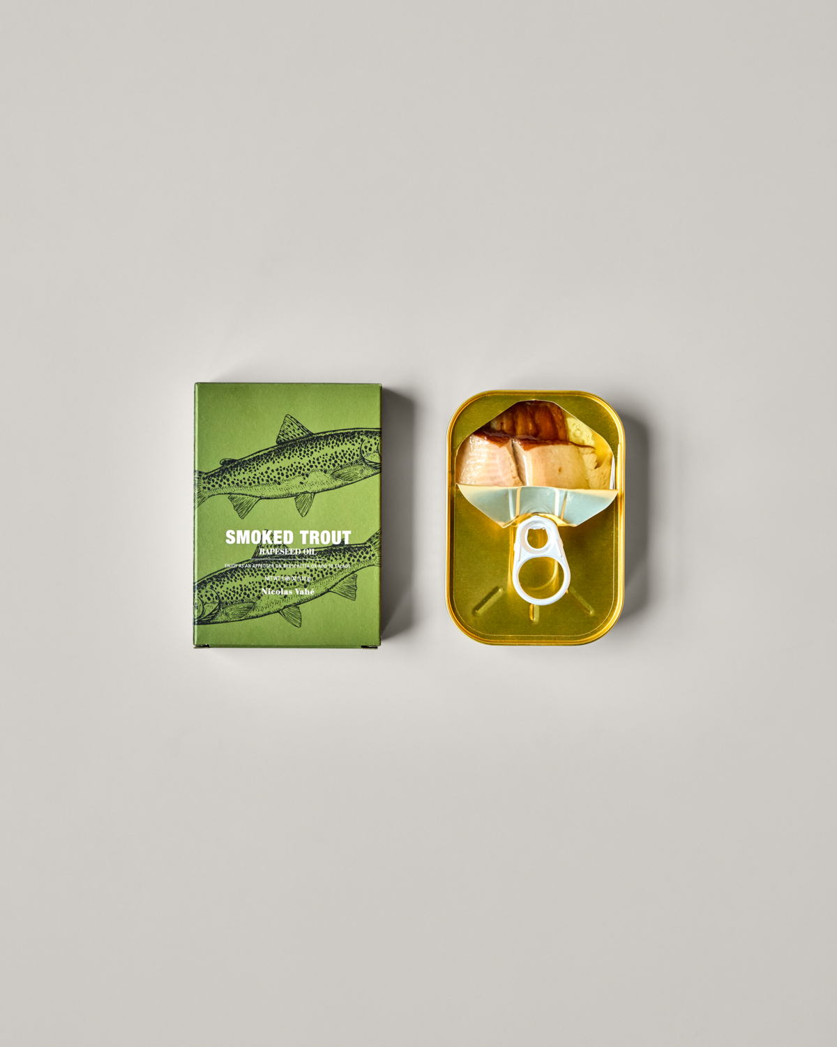 Smoked Trout / Geräucherte Forelle in Rapsöl
