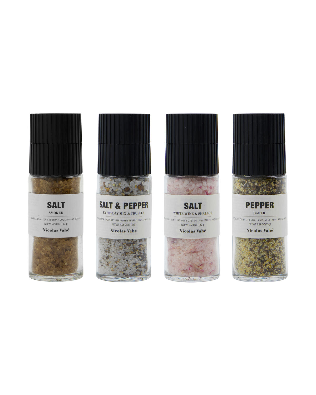 Geschenkbox Salt & Pepper "The Mixed Story" – 4-teiliges Gewürzset