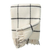 Wolldecke Vinga Island - white