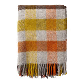 Wolldecke Gotland - multi yellow
