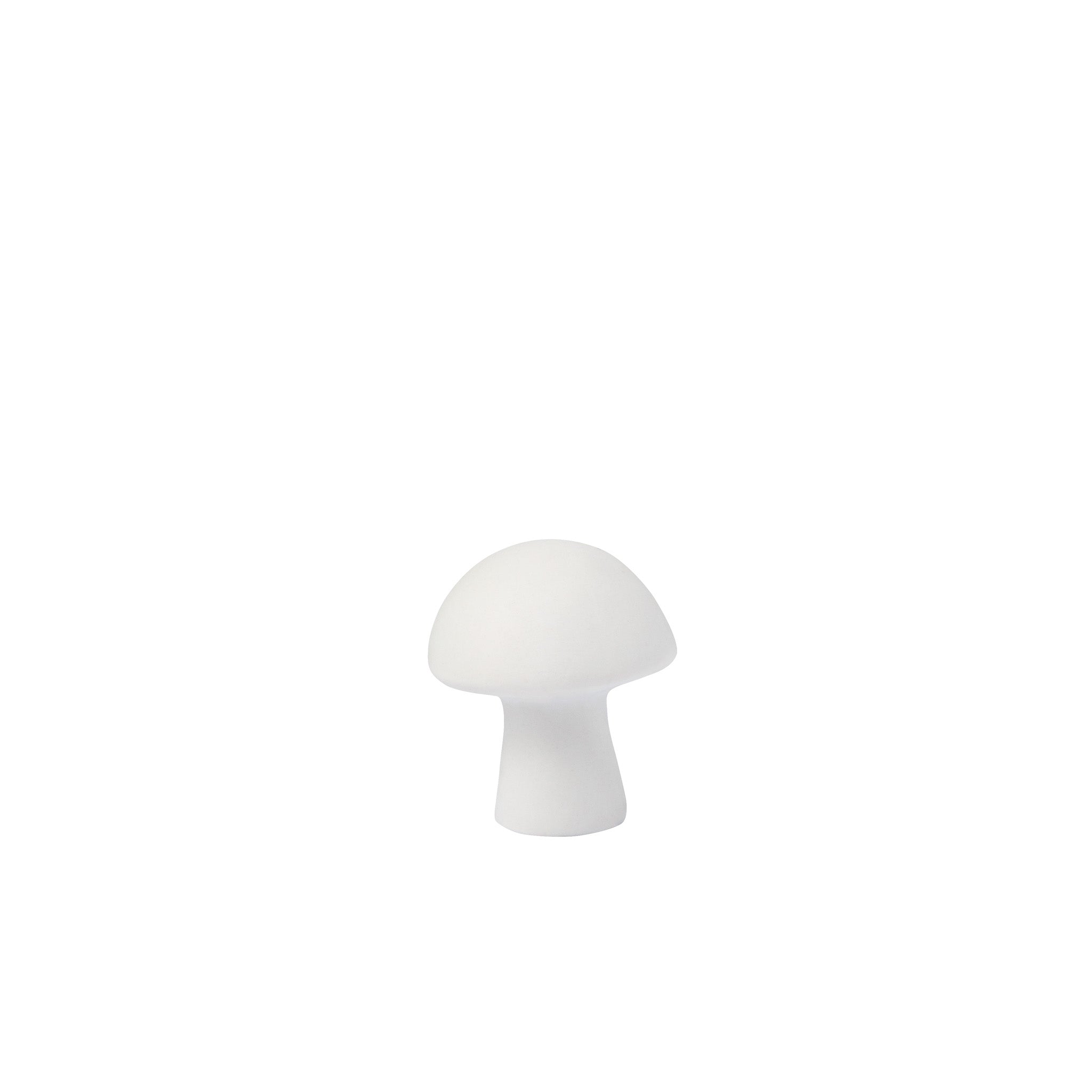 Deko-Pilz Bovik - weiß