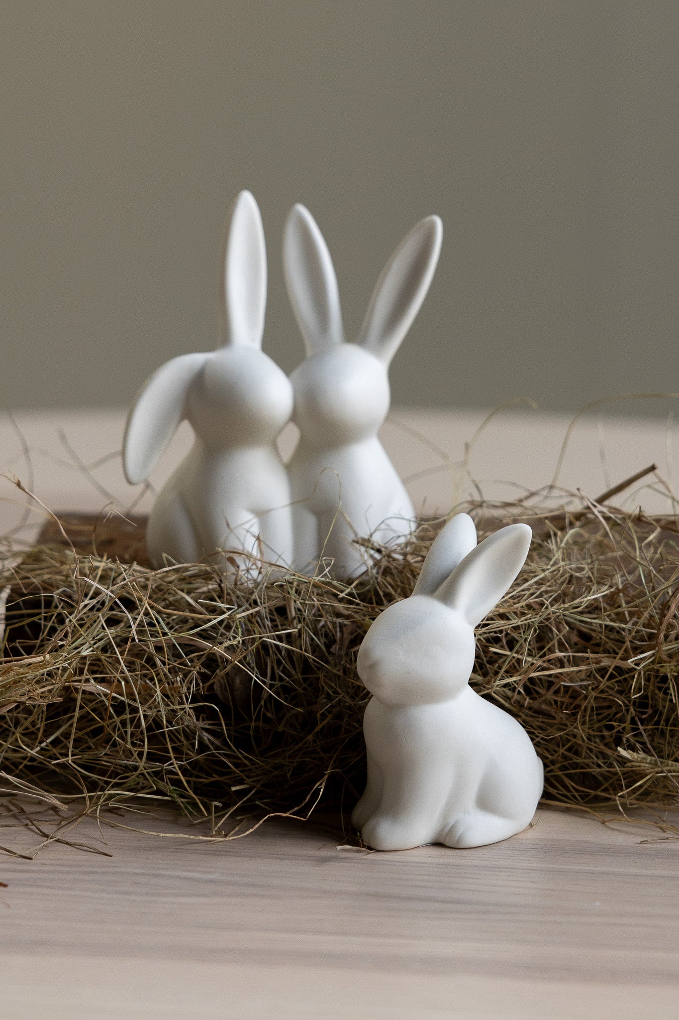 Keramik Hasen Love - Weiß